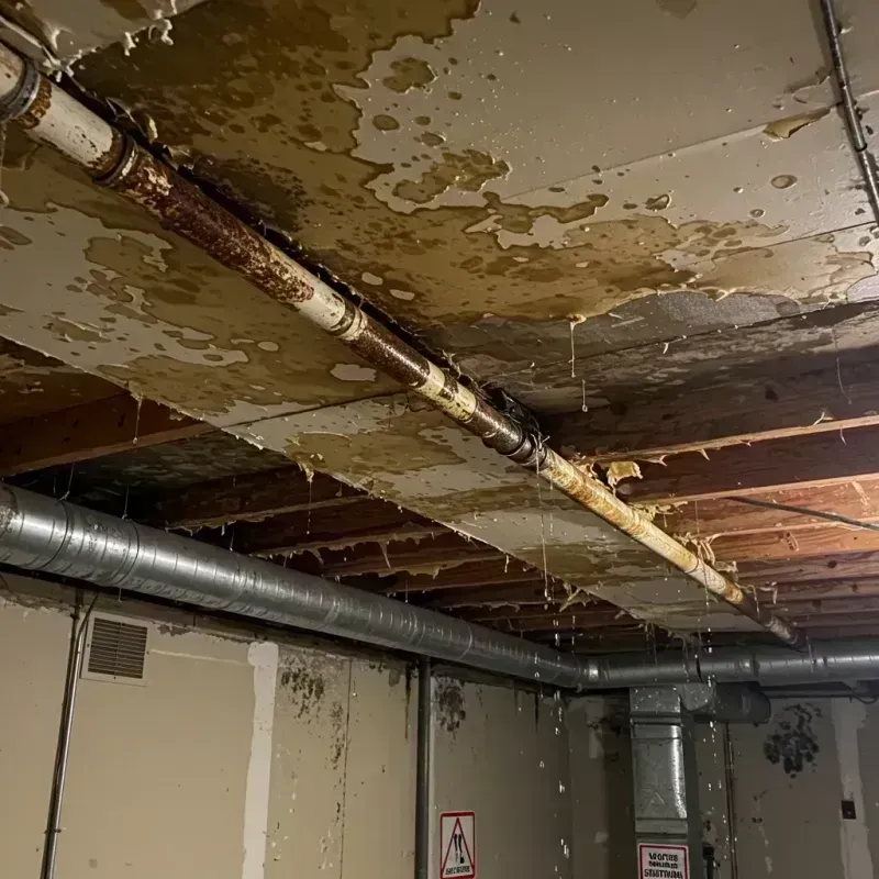 Ceiling Water Damage Repair in Tice, FL